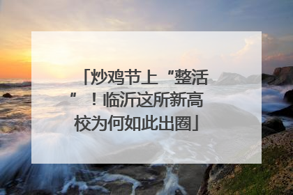 炒鸡节上“整活”！临沂这所新高校为何如此出圈