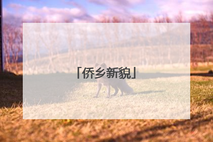 侨乡新貌
