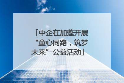 中企在加蓬开展“童心同路，筑梦未来”公益活动