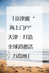 京津冀“海上门户”天津：打造全球消费活力高地