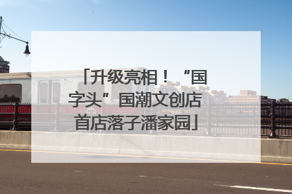 升级亮相！“国字头”国潮文创店首店落子潘家园