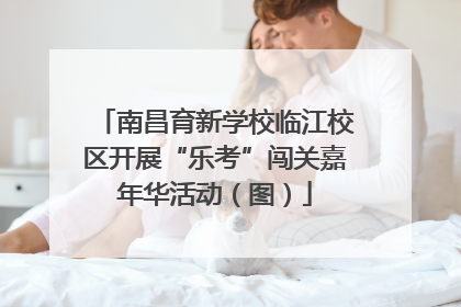 南昌育新学校临江校区开展“乐考”闯关嘉年华活动（图）