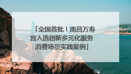 全国首批！南昌万寿宫入选创新多元化服务消费场景实践案例