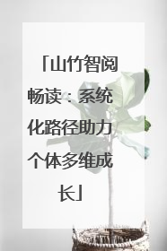 山竹智阅畅读：系统化路径助力个体多维成长