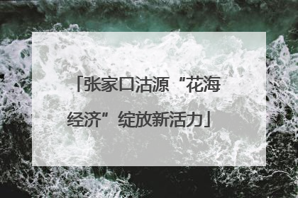 张家口沽源“花海经济”绽放新活力