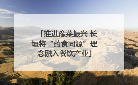 推进豫菜振兴 长垣将“药食同源”理念融入餐饮产业