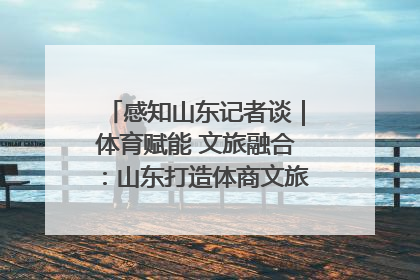 感知山东记者谈｜体育赋能 文旅融合：山东打造体商文旅融合发展新格局