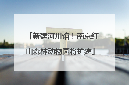 新建河川馆！南京红山森林动物园将扩建