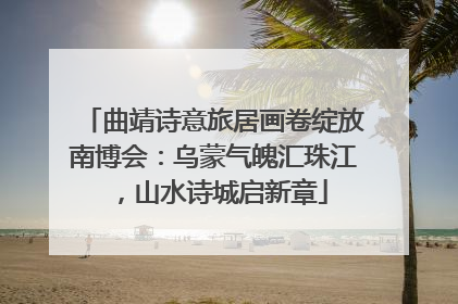 曲靖诗意旅居画卷绽放南博会：乌蒙气魄汇珠江，山水诗城启新章