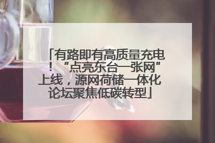 有路即有高质量充电！“点亮东台一张网”上线，源网荷储一体化论坛聚焦低碳转型