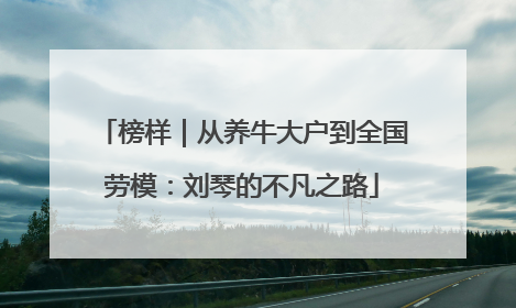 榜样｜从养牛大户到全国劳模：刘琴的不凡之路