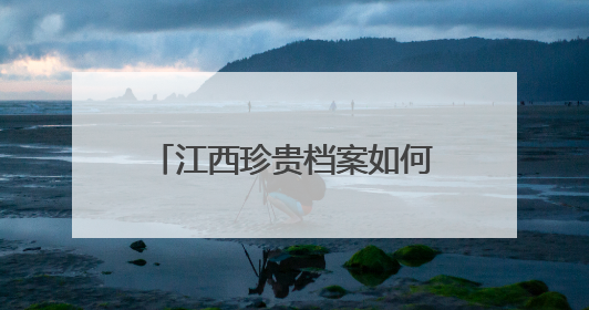 江西珍贵档案如何“流传”？（图）