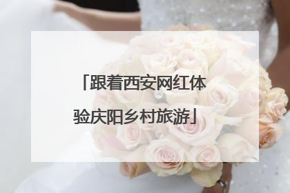 跟着西安网红体验庆阳乡村旅游