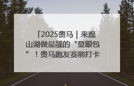2025贵马｜来观山湖做最靓的“显眼包”！贵马跑友赛前打卡点燃奔跑热情
