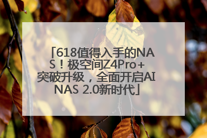618值得入手的NAS！极空间Z4Pro+突破升级，全面开启AINAS 2.0新时代